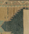 Turkish Mini Rug Oriental Hand Knotted Vintage Rug 1'6" x 3'3" #21184
