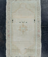 Turkish Mini Rug Oriental Hand Knotted Vintage Rug 1'8" x 2'11" #168873