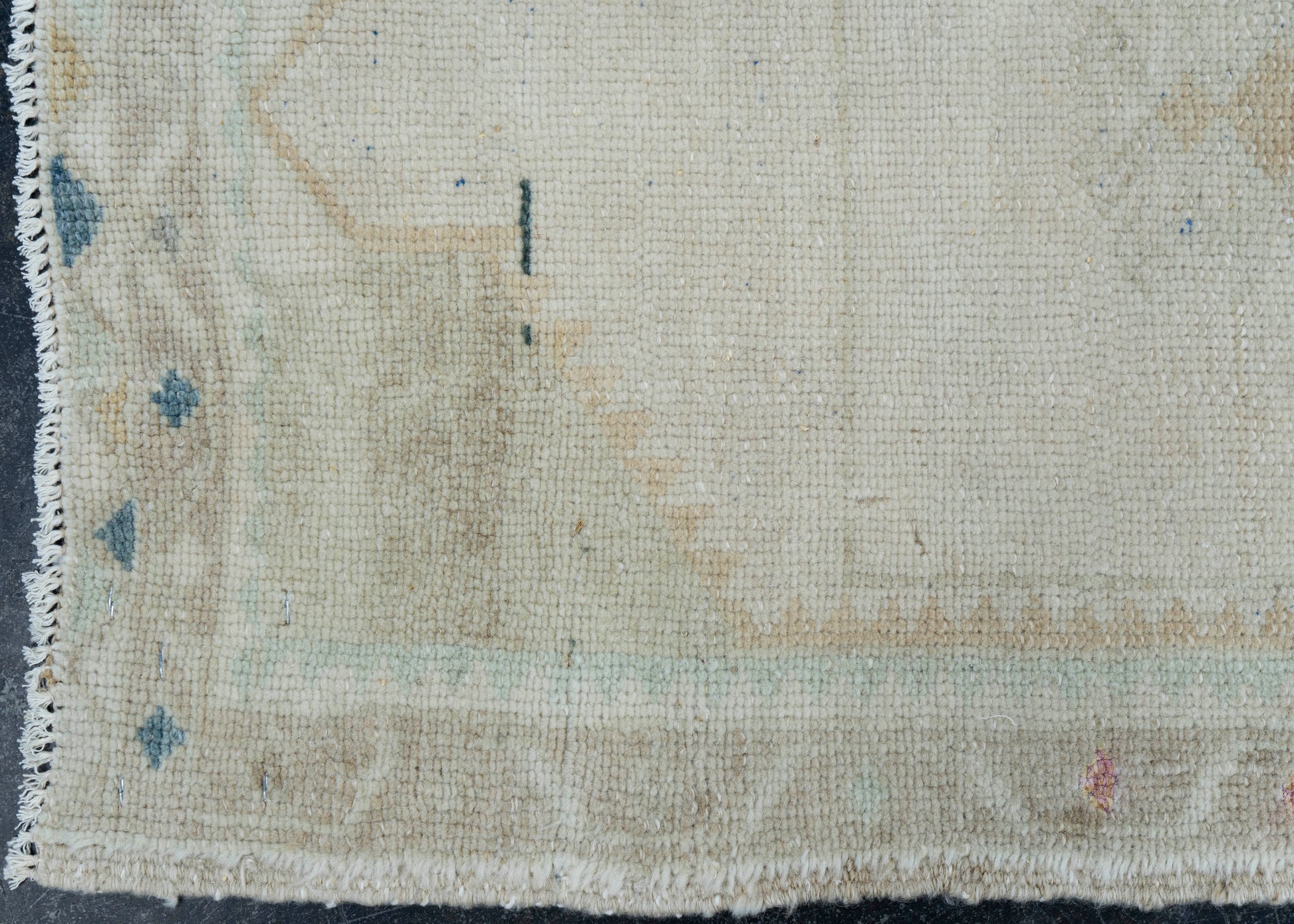Turkish Mini Rug Oriental Hand Knotted Vintage Rug 1'8" x 2'11" #168873