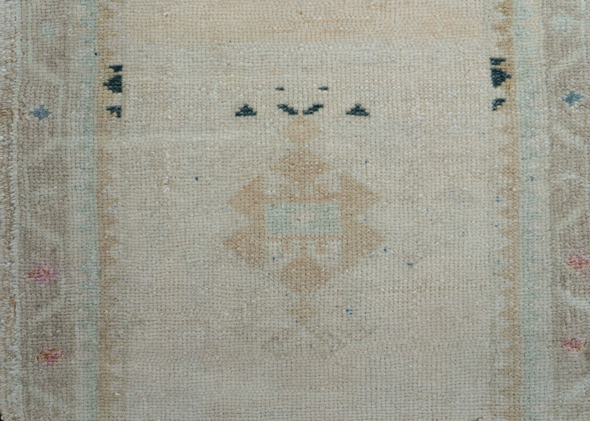 Turkish Mini Rug Oriental Hand Knotted Vintage Rug 1'8" x 2'11" #168873