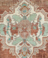 Turkish Mini Rug Oriental Hand Knotted Vintage Rug 1'9" x 4' #16875