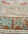 Turkish Mini Rug Oriental Hand Knotted Vintage Rug 1'9" x 4' #16875