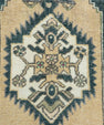 Turkish Mini Rug Oriental Hand Knotted Vintage Rug 1'8" x 3'4" #16891