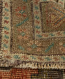 Turkish Mini Rug Oriental Hand Knotted Vintage Rug 1'11" x 3'3" #21196