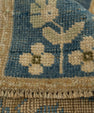 Turkish Mini Rug Oriental Hand Knotted Vintage Rug 1'4" x 2'6" #21197