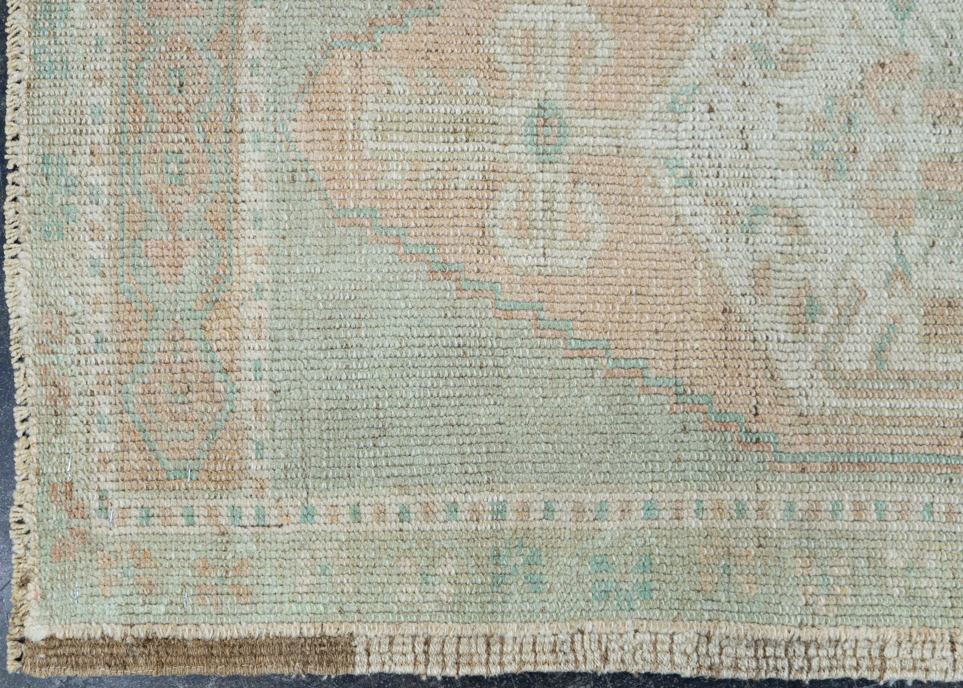 Turkish Mini Rug Oriental Hand Knotted Vintage Rug 1'8" x 3'4" #16877