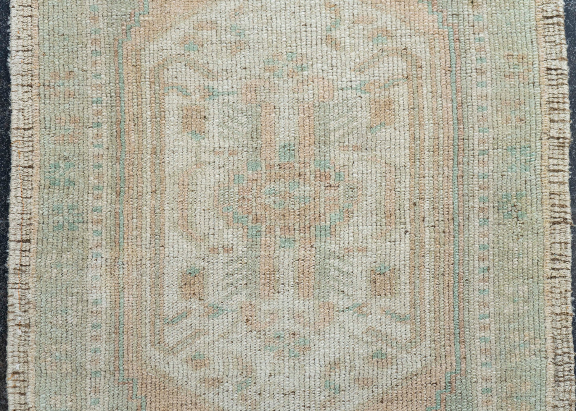 Turkish Mini Rug Oriental Hand Knotted Vintage Rug 1'8" x 3'4" #16877