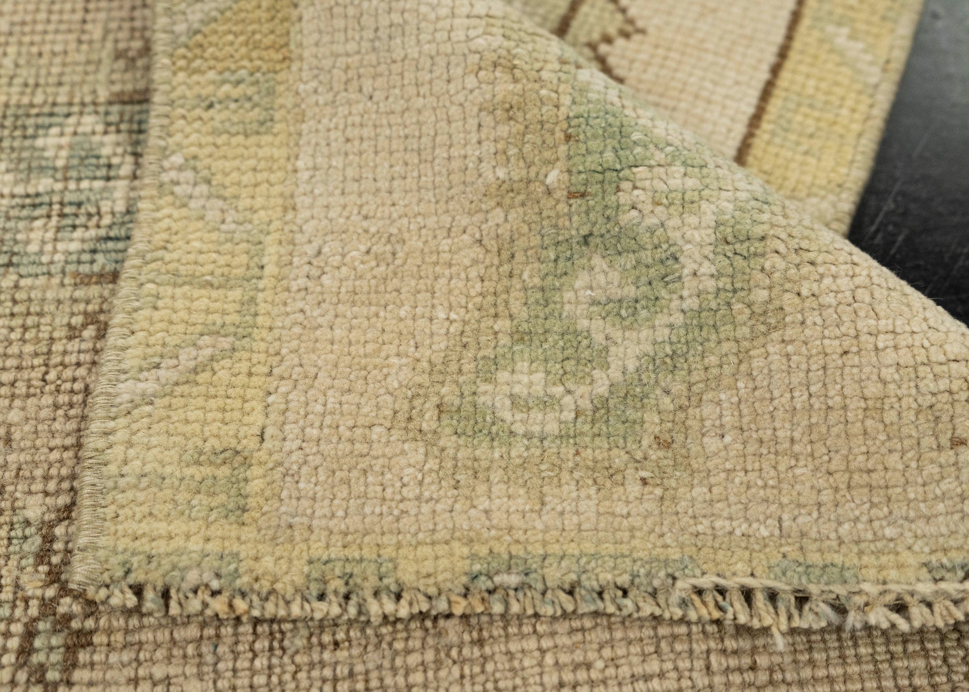 Turkish Mini Rug Oriental Hand Knotted Vintage Rug 1'8" x 2'11" #21199