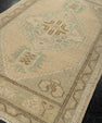 Turkish Mini Rug Oriental Hand Knotted Vintage Rug 1'10" x 3'2" #21006