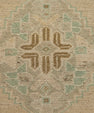 Turkish Mini Rug Oriental Hand Knotted Vintage Rug 1'10" x 3'2" #21006
