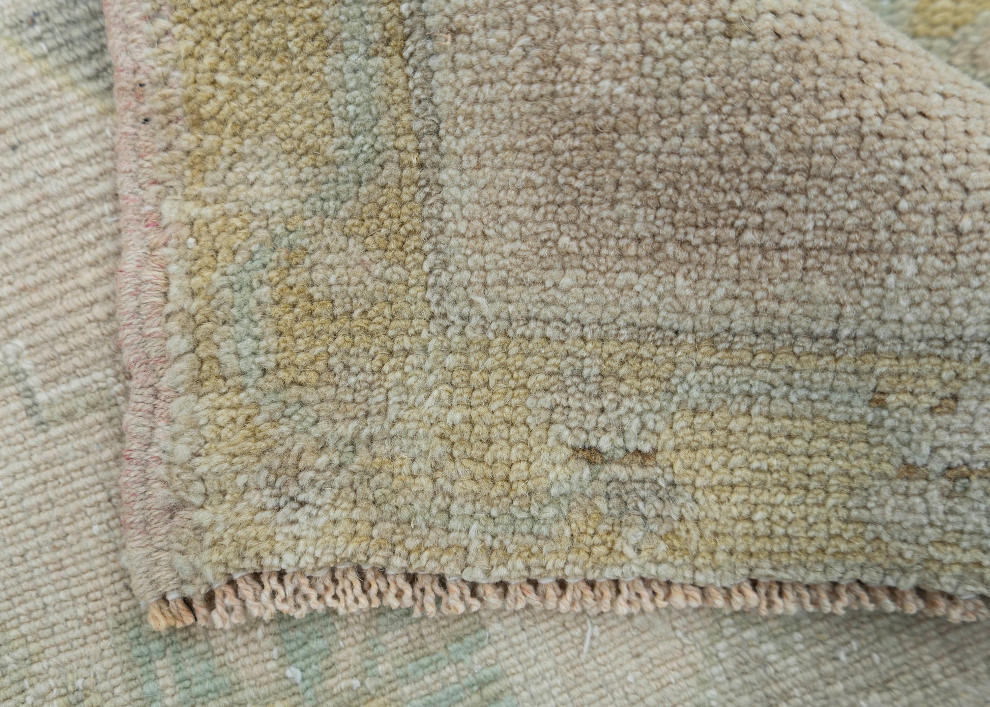 Turkish Mini Rug Oriental Hand Knotted Vintage Rug 1'10" x 3'2" #16889