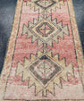 Turkish Mini Rug Oriental Hand Knotted Vintage Rug 1'8" x 3'2" #16890