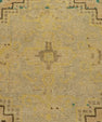 Turkish Mini Rug Oriental Hand Knotted Vintage Rug 1'8" x 3'7" #21146