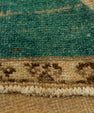 Turkish Mini Rug Oriental Hand Knotted Vintage Rug 1'8" x 3'7" #21146