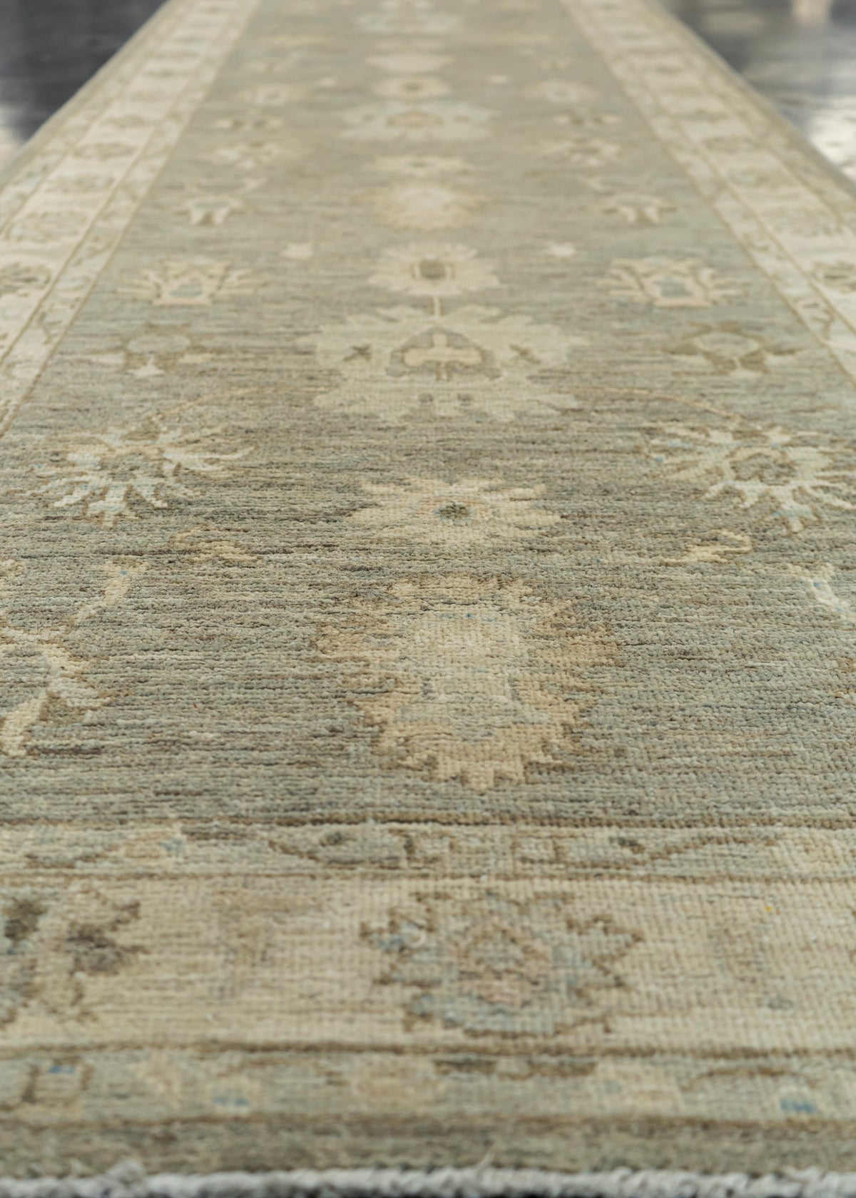 Oushak Runner Rug 3'1'' x 23'3'' #24960