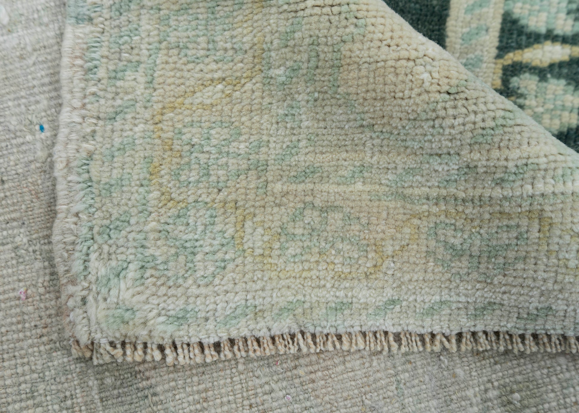 Turkish Mini Rug Oriental Hand Knotted Vintage Rug 2' x 3'2" #16892