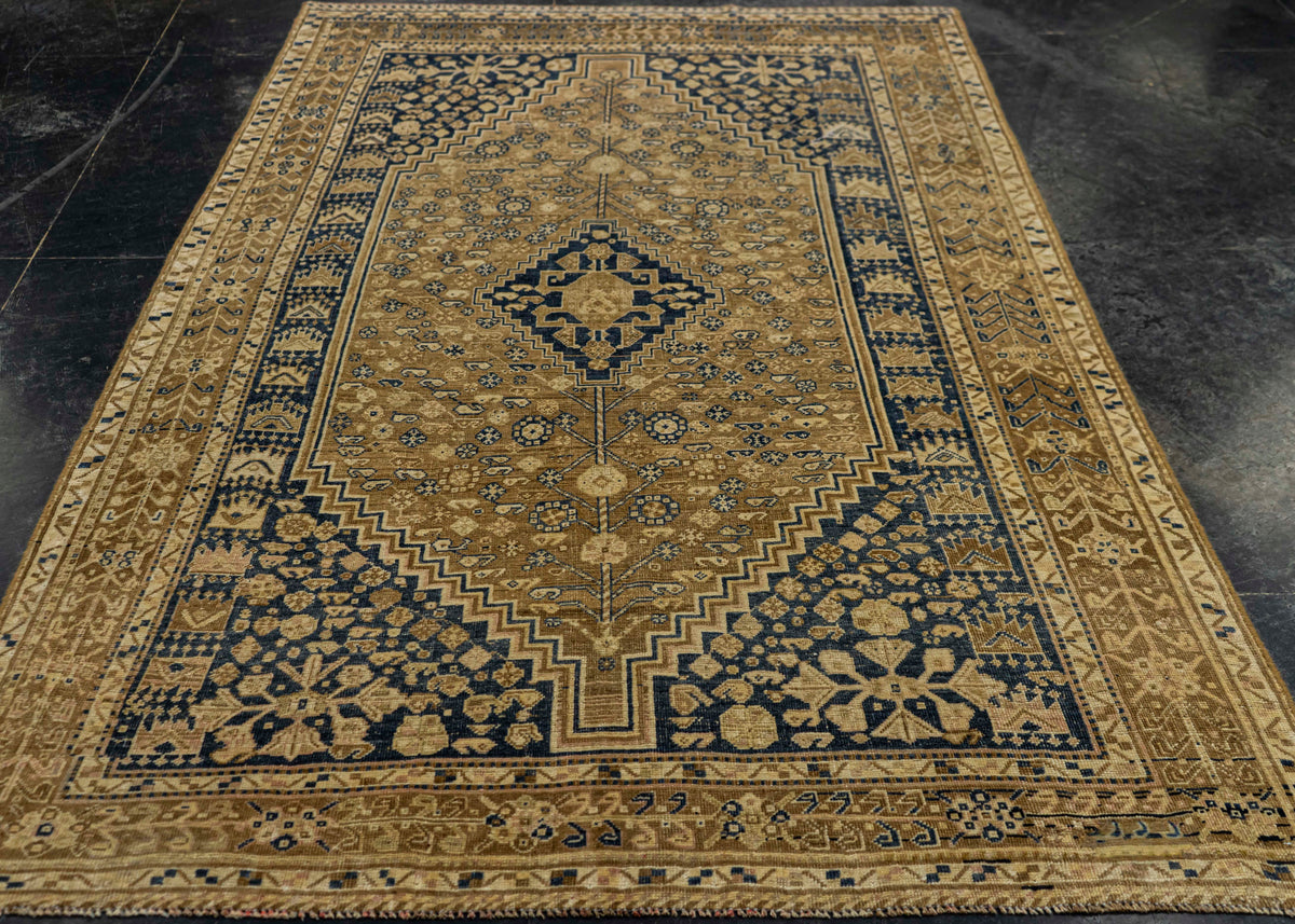 Antique Turkish Rug 5'3'' x 8'6'' #12107