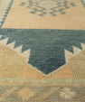 Turkish Mini Rug Oriental Hand Knotted Vintage Rug 1'7" x 1'8" #21155