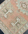 Turkish Mini Rug Oriental Hand Knotted Vintage Rug 1'9" x 3'2" #16895