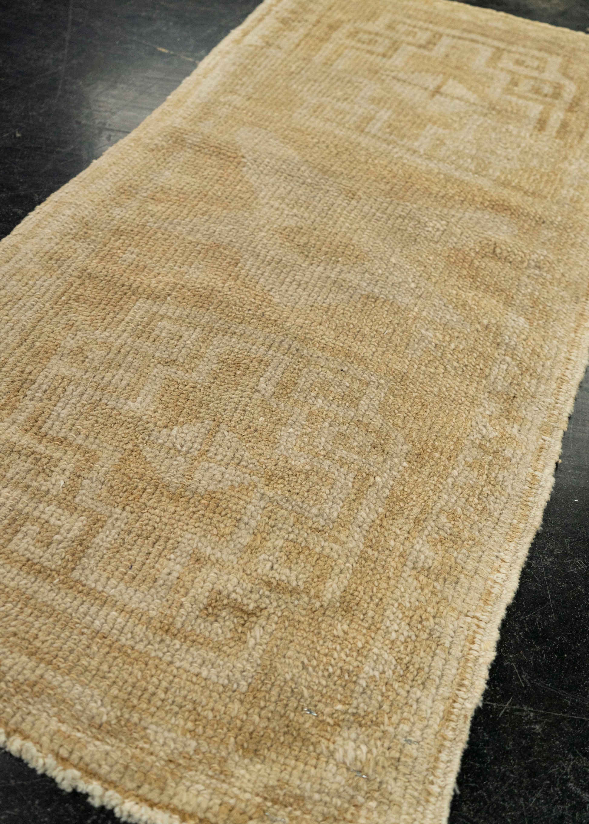 Turkish Mini Rug Oriental Hand Knotted Vintage Rug 1'7" x 3'4" #21149