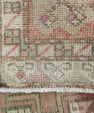 Turkish Mini Rug Oriental Hand Knotted Vintage Rug 1'9" x 3'2" #16895
