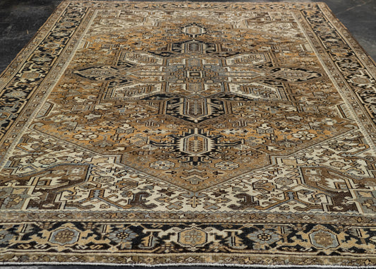 Antique Turkish Rug 8'4'' x 11' #12106