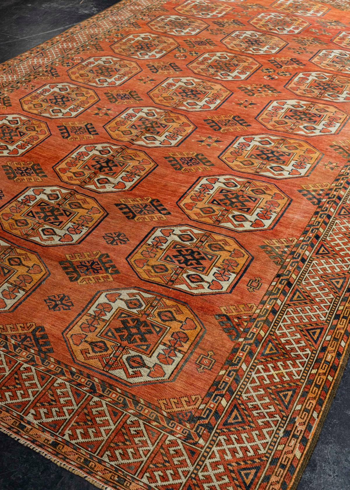 Antique Turkish Rug 7'3'' x 11'6'' #24605