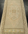 Turkish Mini Rug Oriental Hand Knotted Vintage Rug 1'9" x 3'7" #21076