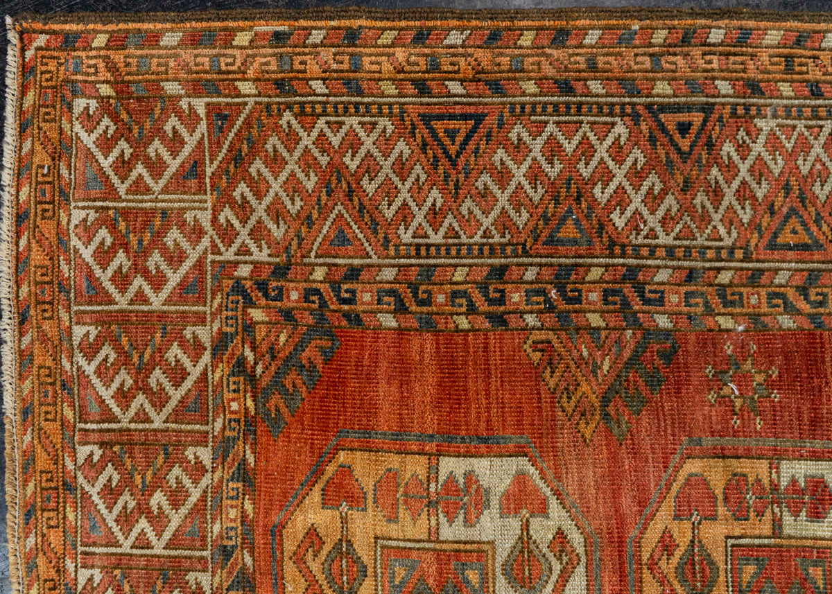 Antique Turkish Rug 7'3'' x 11'6'' #24605