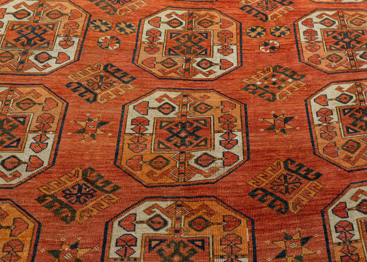 Antique Turkish Rug 7'3'' x 11'6'' #24605