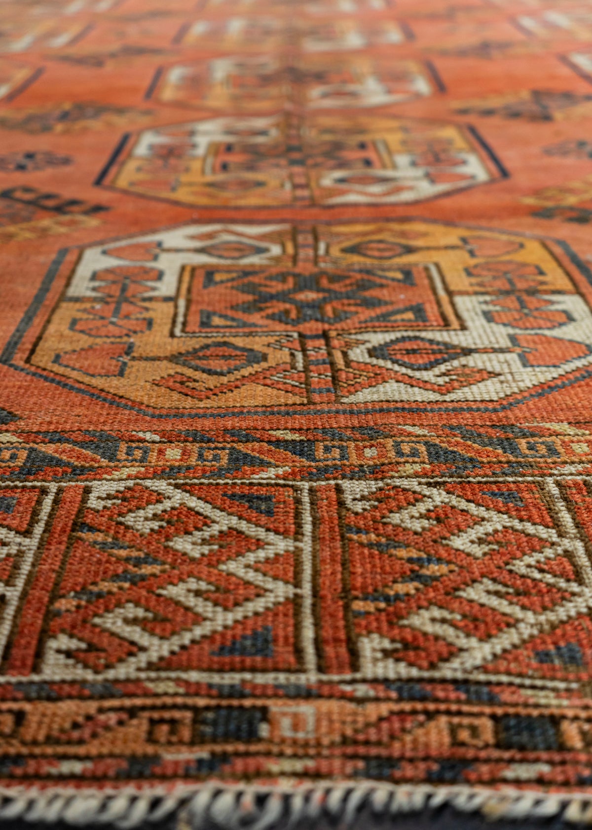 Antique Turkish Rug 7'3'' x 11'6'' #24605