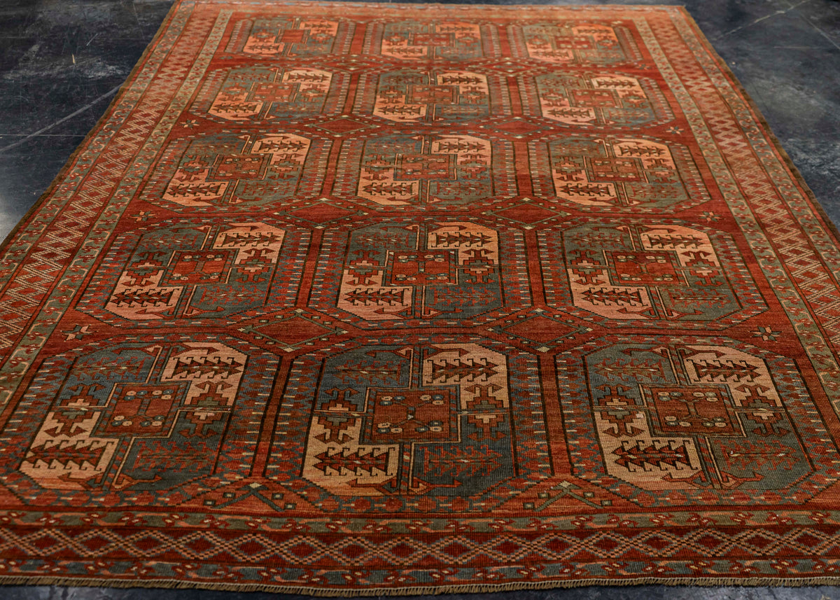 Antique Turkish Rug 7'4'' x 10'6'' #24607