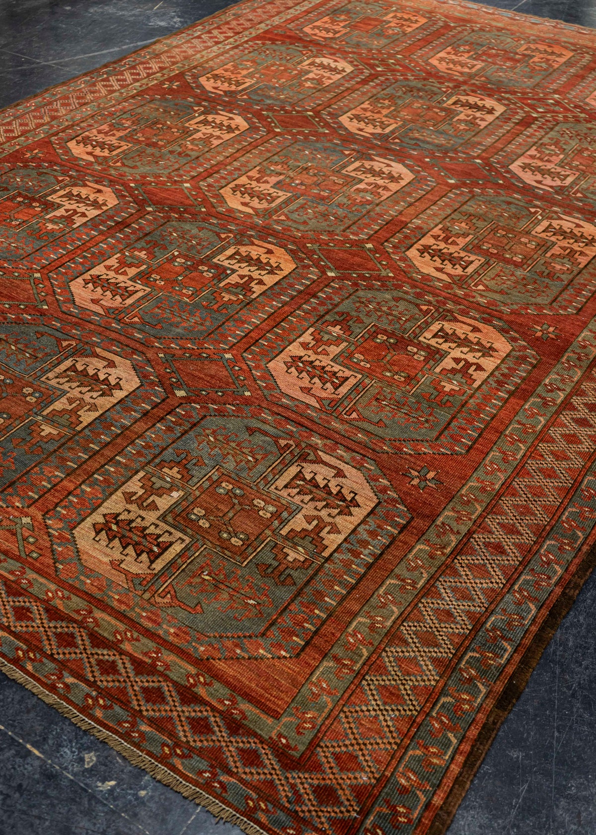 Antique Turkish Rug 7'4'' x 10'6'' #24607