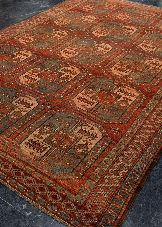 Antique Turkish Rug 7'4'' x 10'6'' #24607
