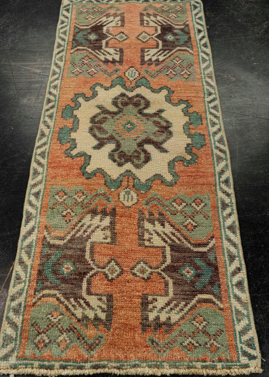 Turkish Yastik Rug 1'8" x 4' #21185