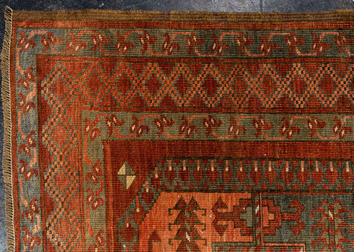Antique Turkish Rug 7'4'' x 10'6'' #24607