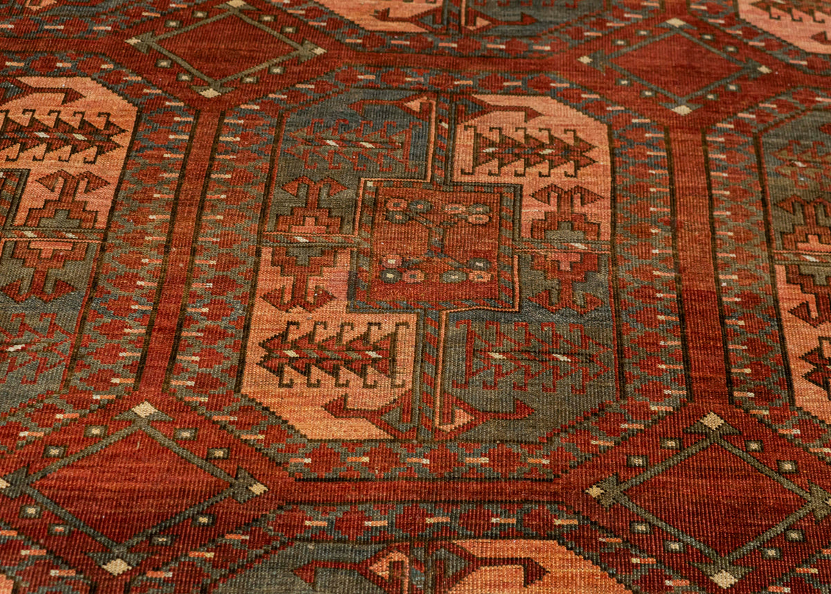 Antique Turkish Rug 7'4'' x 10'6'' #24607