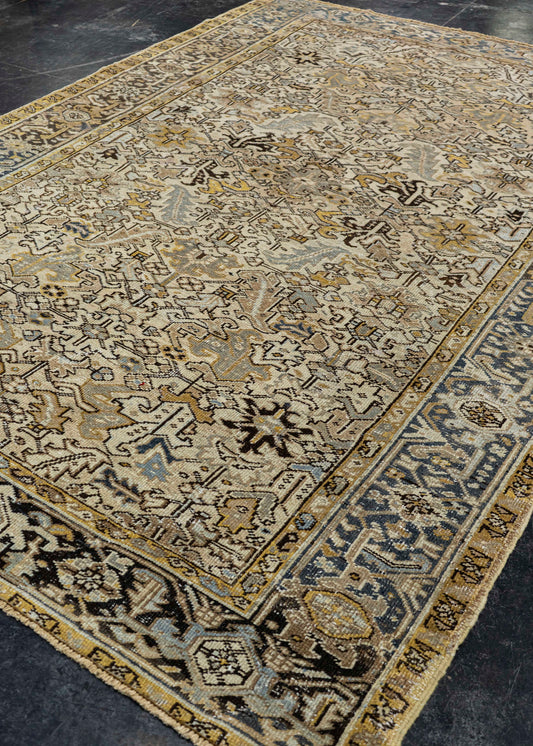 Antique Turkish Rug 7'3'' x 10'7'' #24602