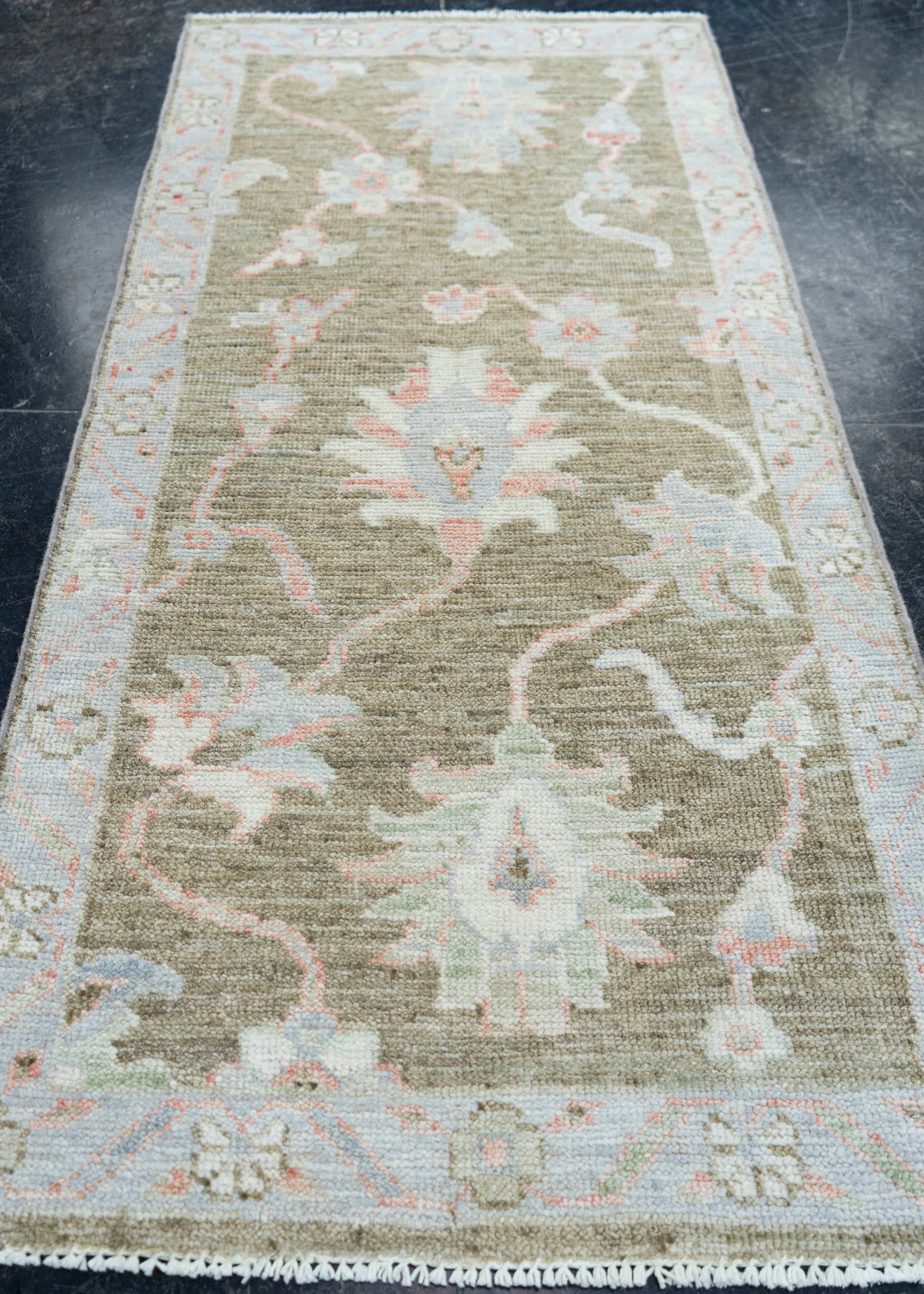 Oushak Rug 2' x 4'4" #17143