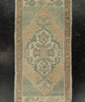 Turkish Mini Rug Oriental Hand Knotted Vintage Rug 1'7" x 3'2" #21063