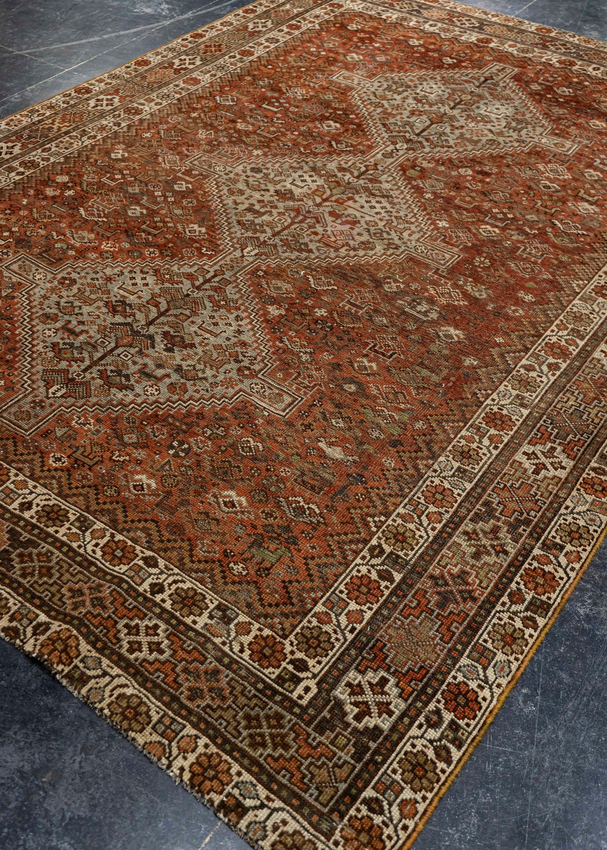 Antique Turkish Rug 6'6'' x 9'4'' #12108