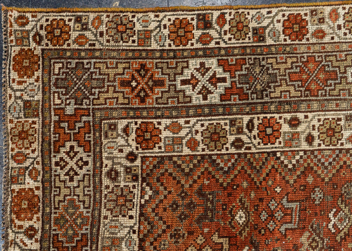 Antique Turkish Rug 6'6'' x 9'4'' #12108