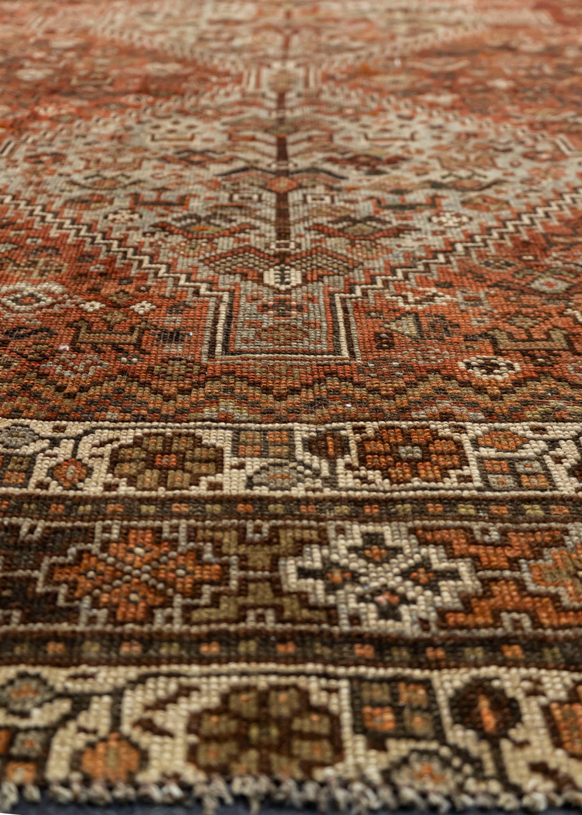 Antique Turkish Rug 6'6'' x 9'4'' #12108