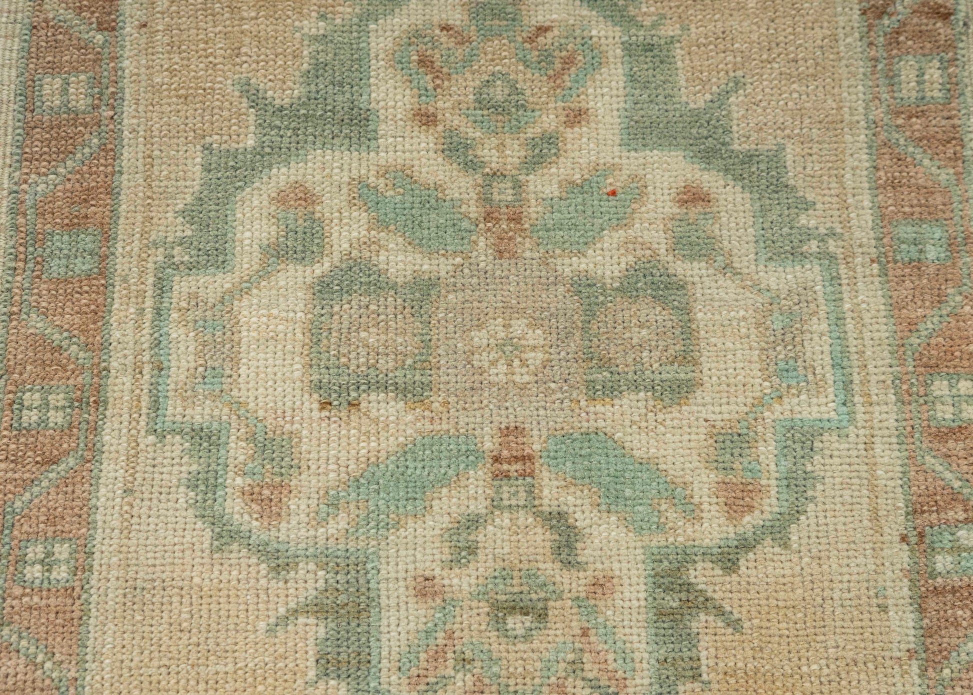 Turkish Mini Rug Oriental Hand Knotted Vintage Rug 1'7" x 3'2" #21063