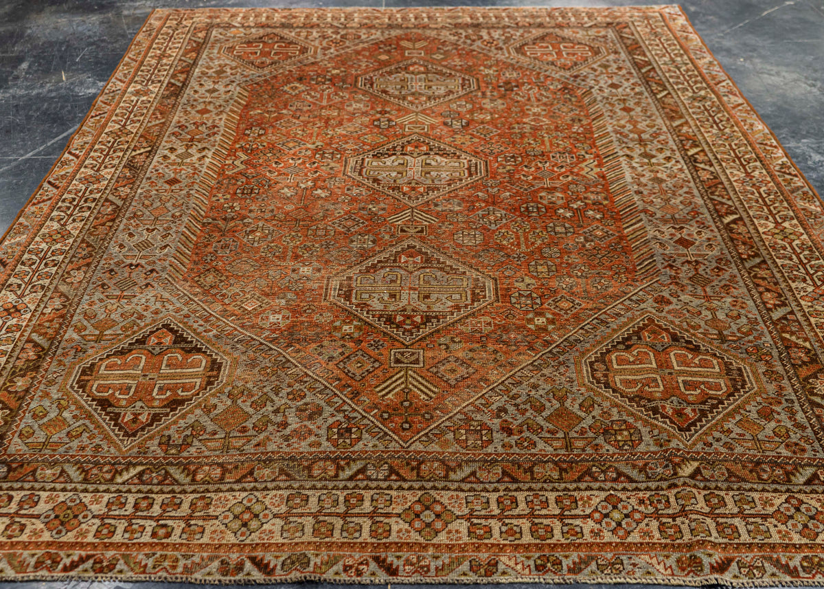 Antique Turkish Rug 7'4'' x 10'1'' #12111