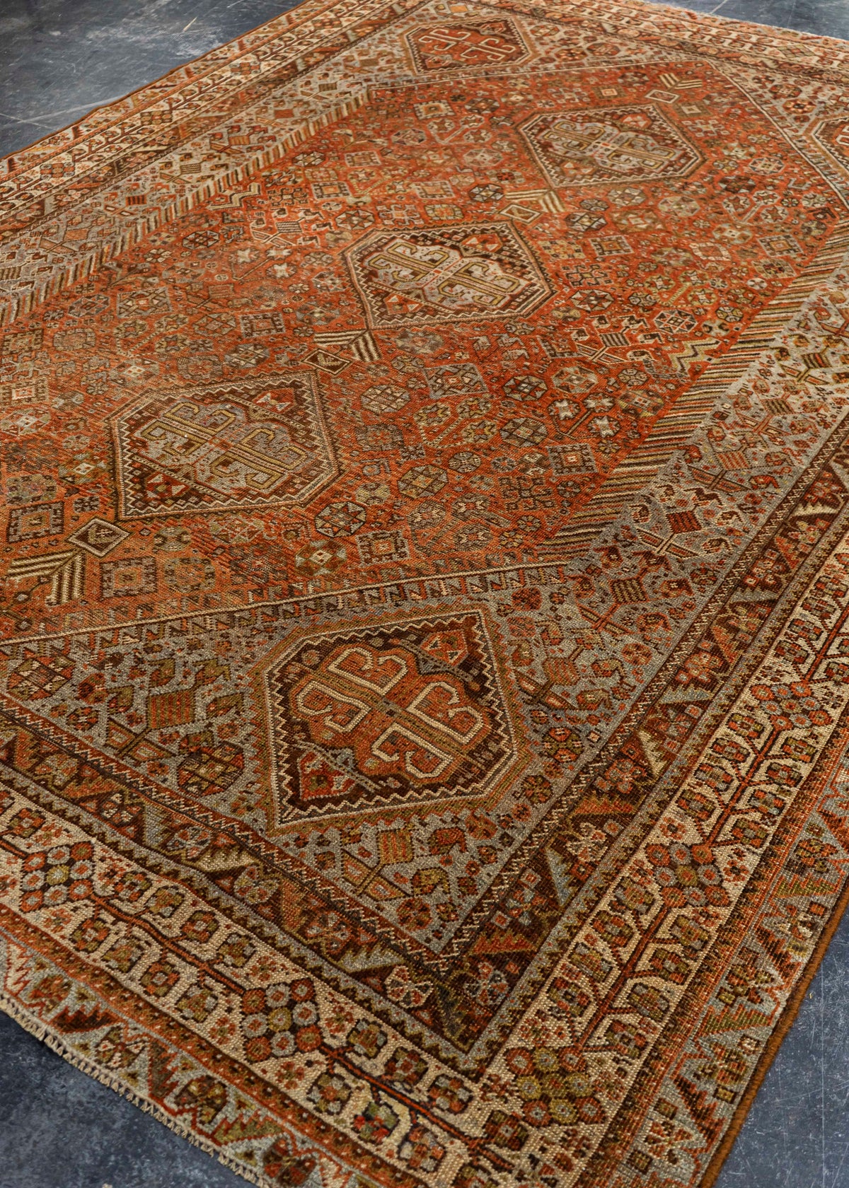 Antique Turkish Rug 7'4'' x 10'1'' #12111