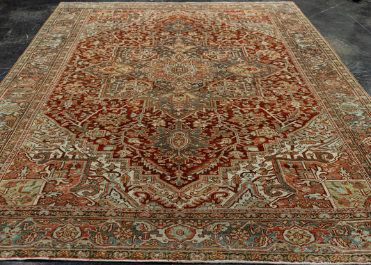 Antique Turkish Rug 8'1'' x 11'6'' #24905