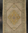 Turkish Mini Rug Oriental Hand Knotted Vintage Rug 1'9" x 2'9" #21027