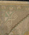 Turkish Mini Rug Oriental Hand Knotted Vintage Rug 1'9" x 2'9" #21027