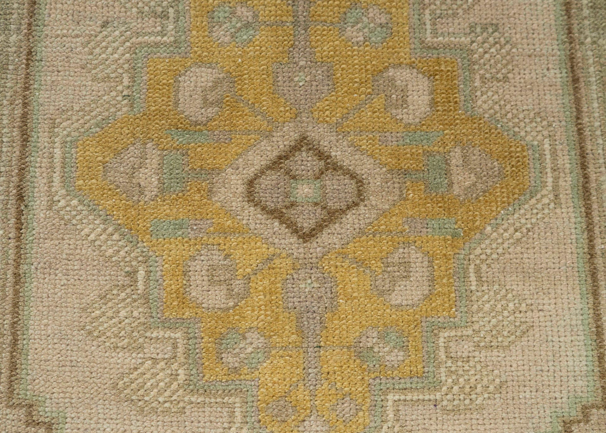Turkish Mini Rug Oriental Hand Knotted Vintage Rug 1'9" x 2'9" #21027